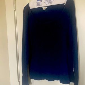 Long sleeve blue ANA top XL lost weight cleaning out closet.